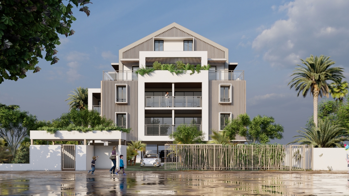 Appartement en frais rduits - Saint-Paul
